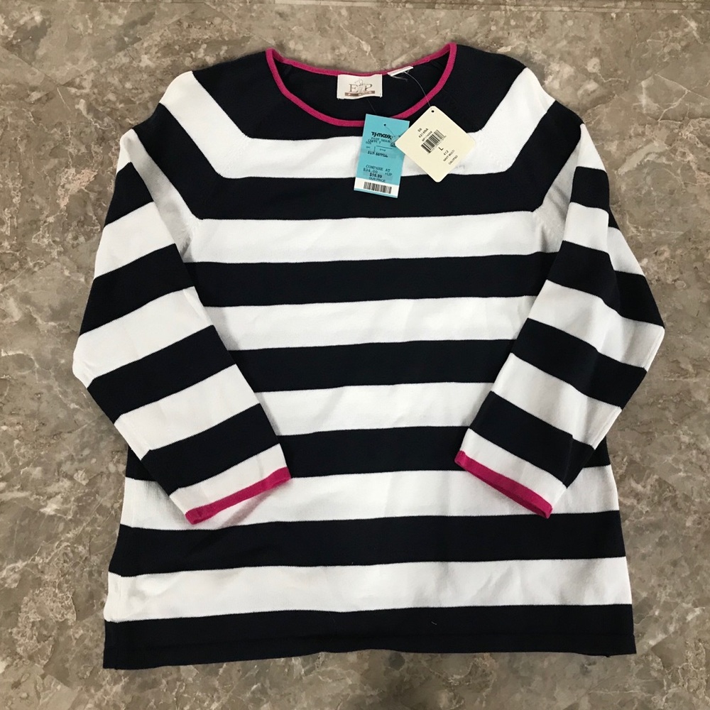 Striped Long Sleeve NWT